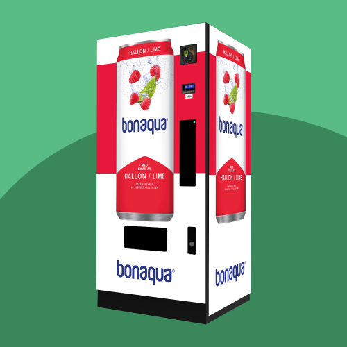 Bonaqua dryckesautomat - Dryck