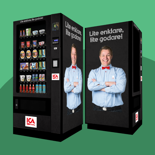 "Vi flyttar in" Varuautomat - Mat