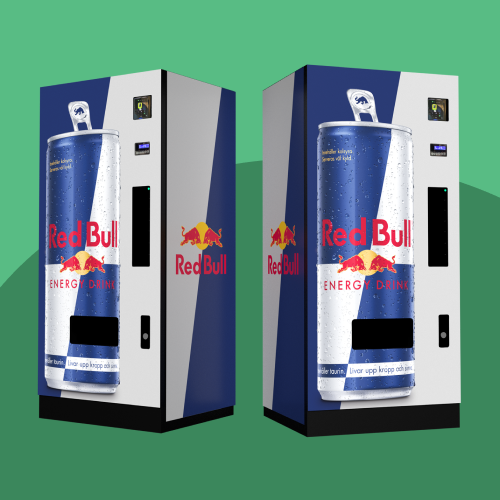 Redbull dryckesautomat - Energi